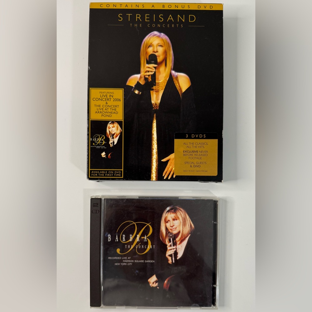 Barbra Streisand Concert DVD and CD Set